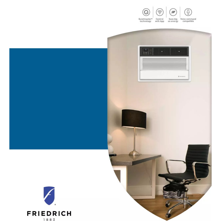 Friedrich 10000 BTU Energy Star WiFi Connected Through The Wall Air